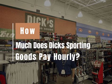 dick's sporting goods hourly pay